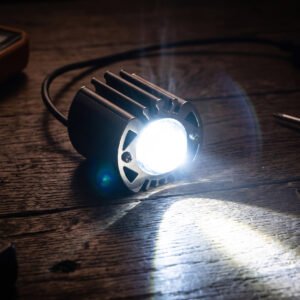 G -16 - Fog Light- White & Yellow with Red Devil