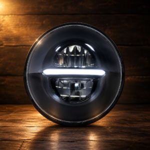 7"  LED Head Light Minus